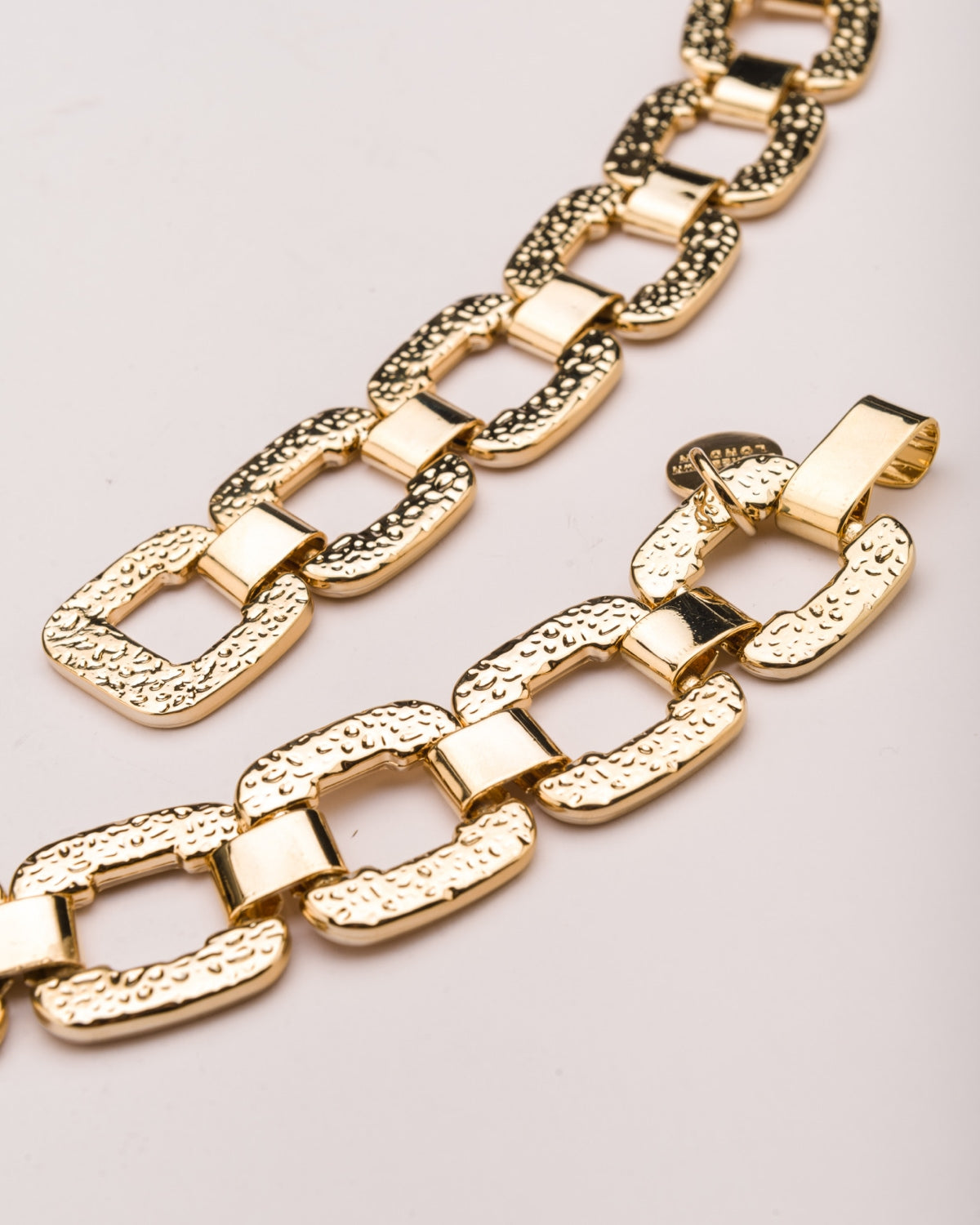 Nicole gold links chain belt