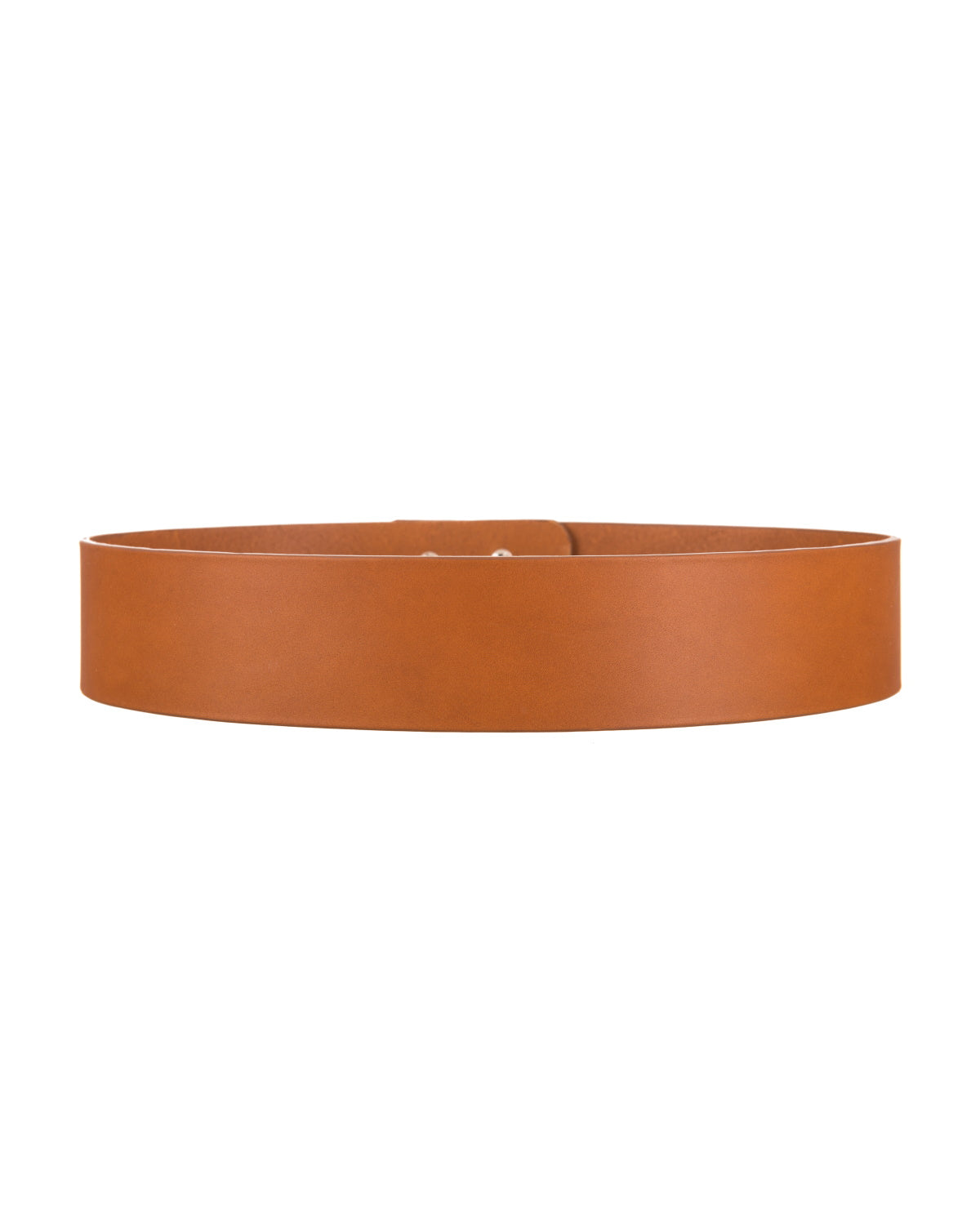 Holly tan leather band waist belt