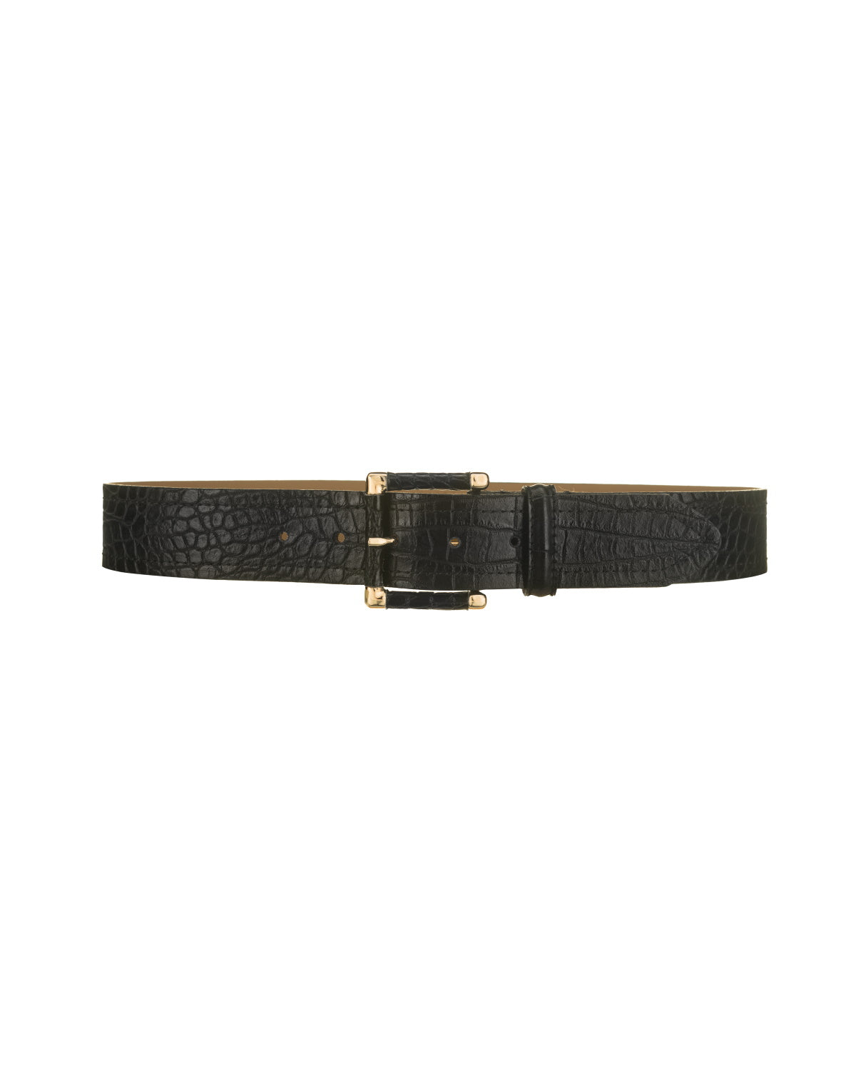 Penny croc print waist belt