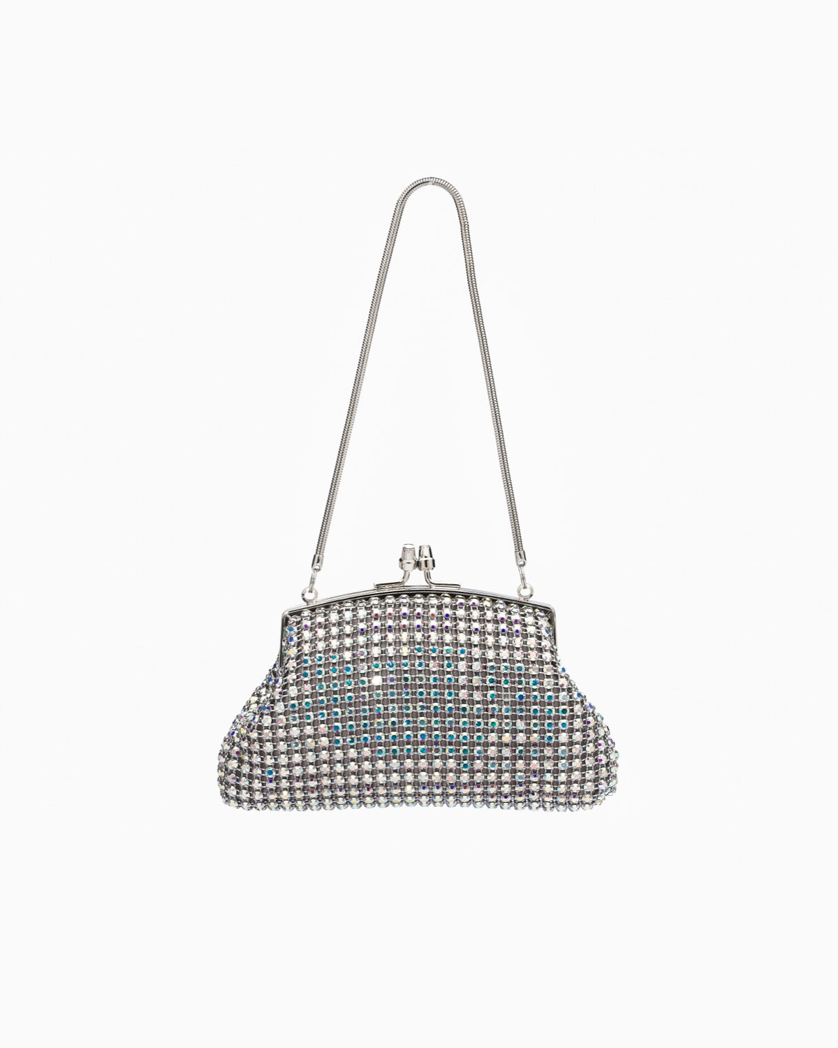 Emma crystal mesh mini bag