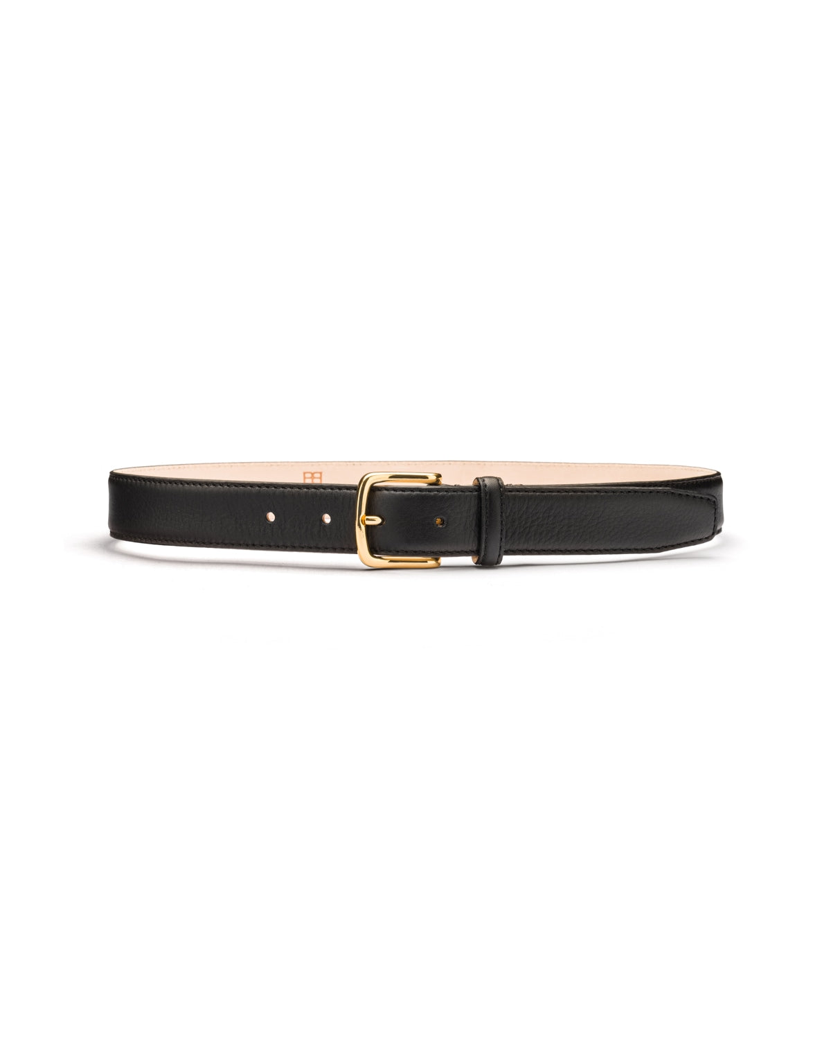 Hugo classic black waist belt