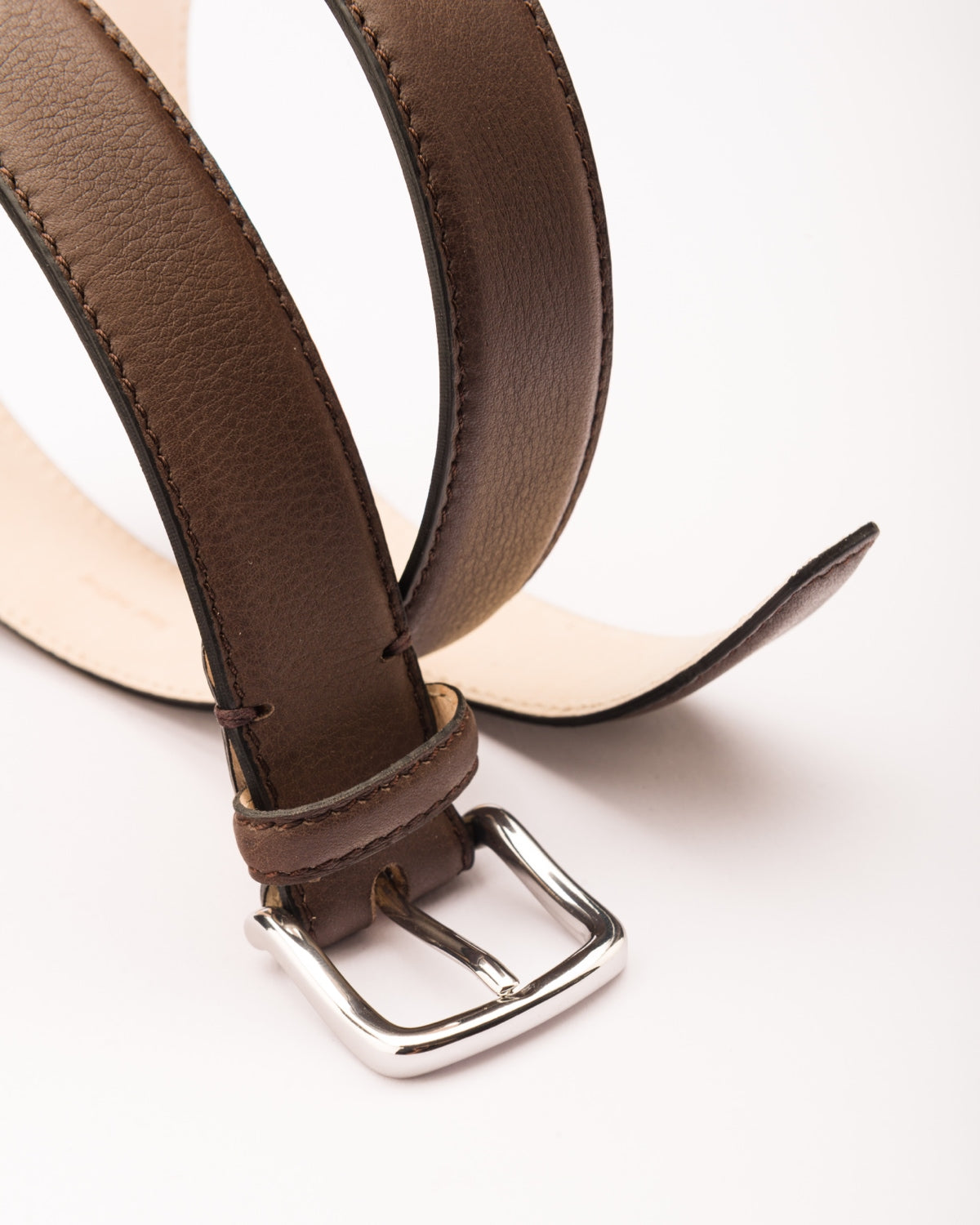 Hugo classic brown waist belt