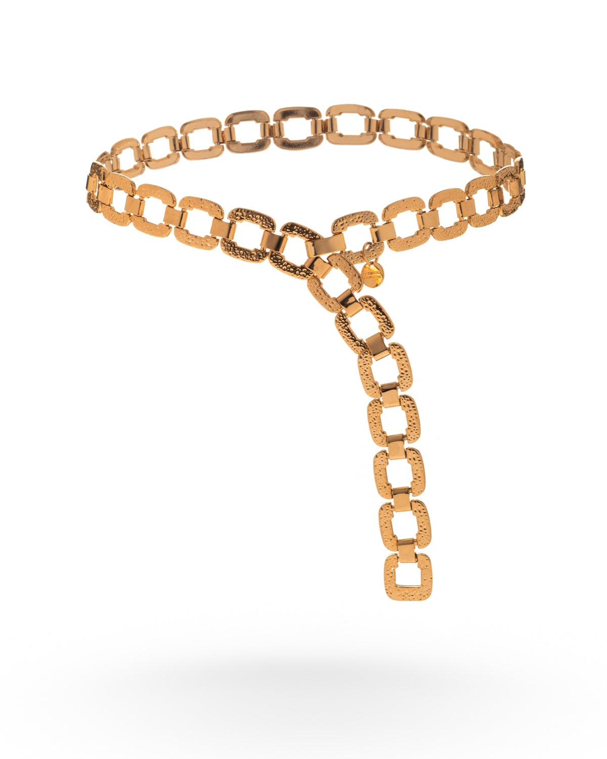 Nicole gold links chain belt